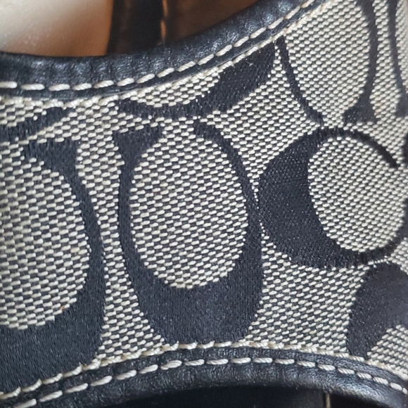 Coach Leather Wedge Heels - Picture 6 of 8